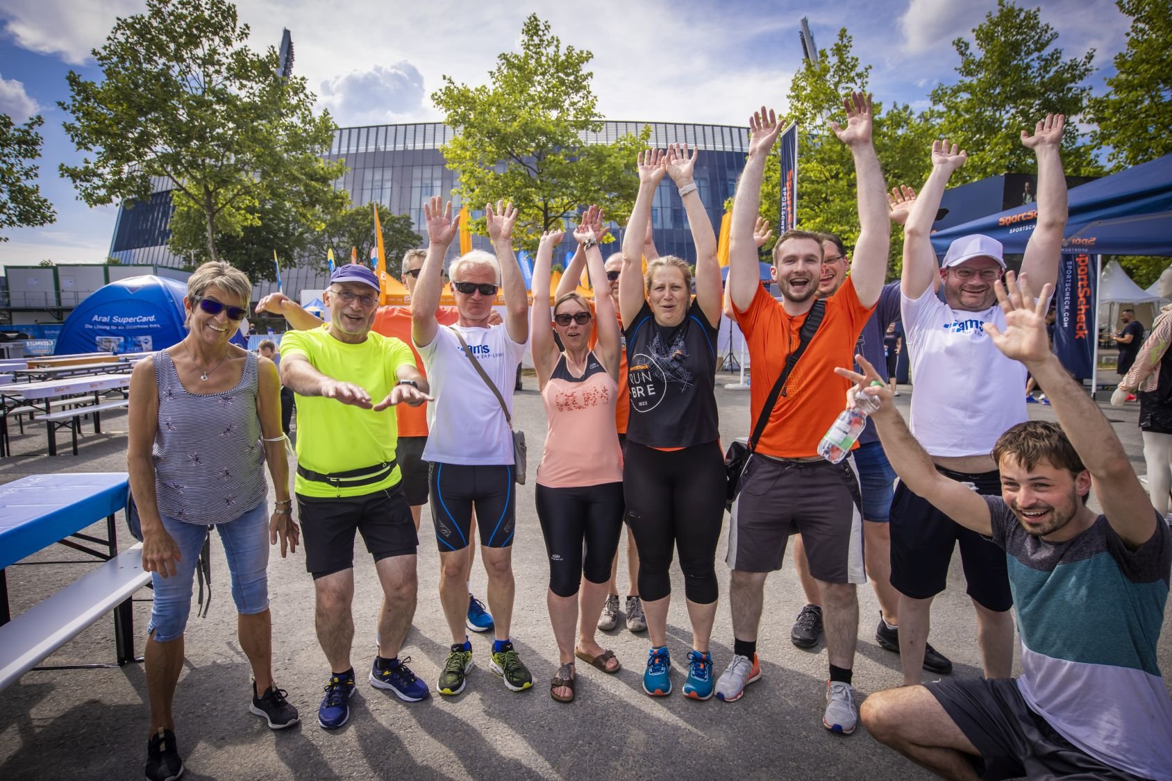 Erste Bilder vom B2Run Bremen 2022#gemeinsamaktiv