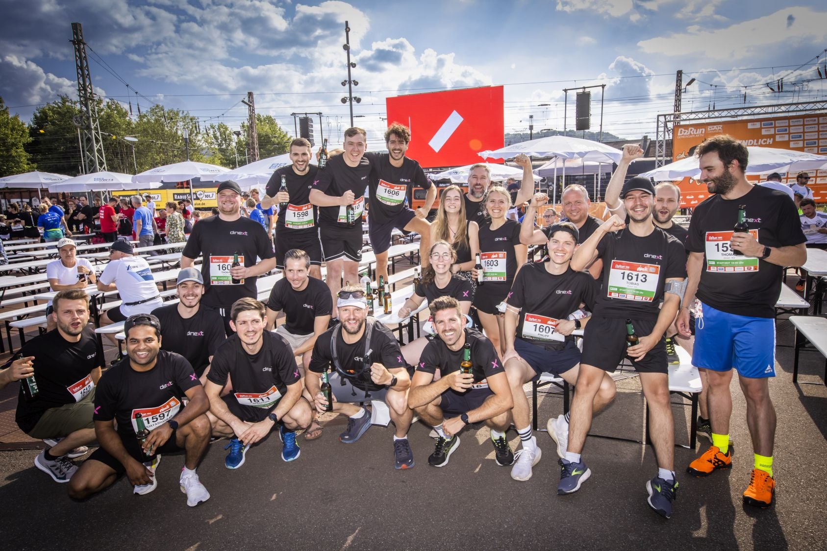 Erste Bilder vom B2Run Dillingen/Saar 2022 #gemeinsamaktiv