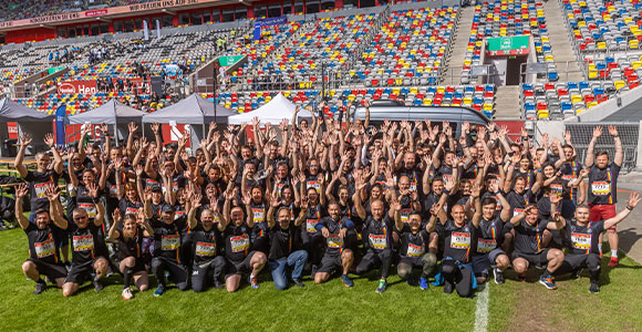 Die größten Teams beim B2Run Düsseldorf