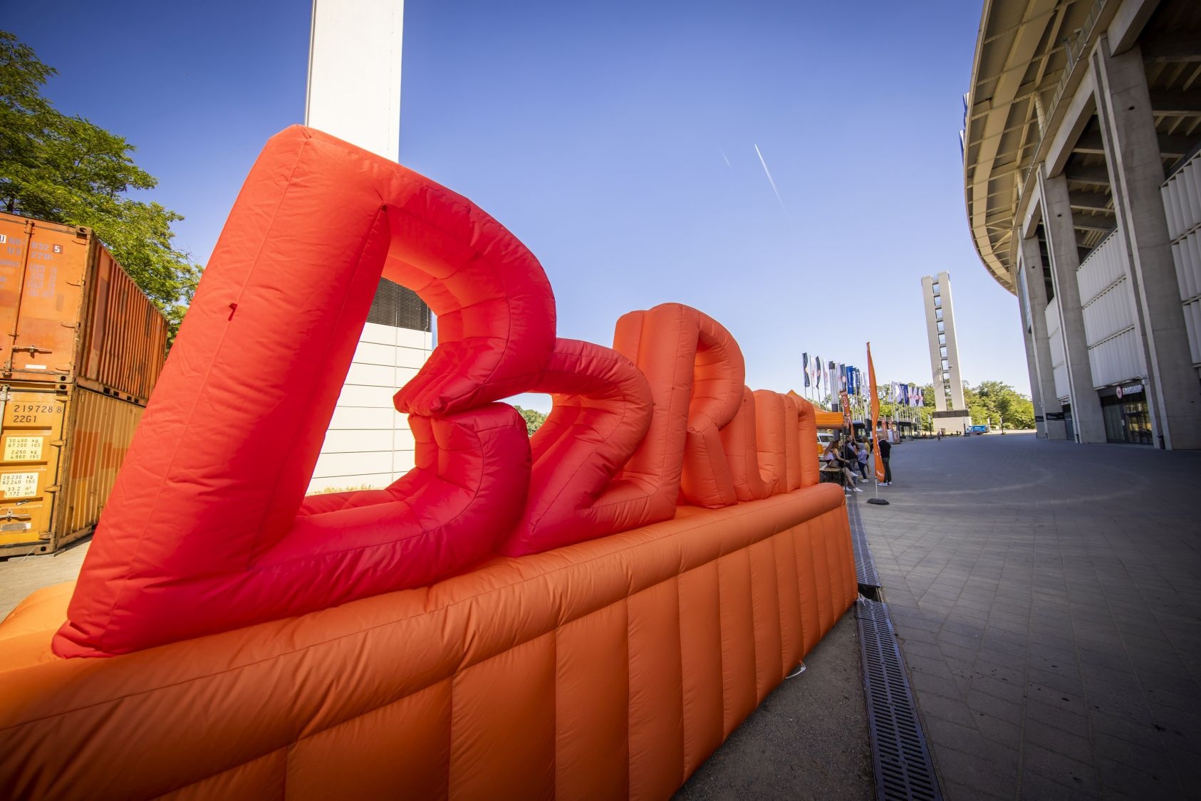 Erste Bilder vom B2Run Frankfurt 2022 #gemeinsamaktiv