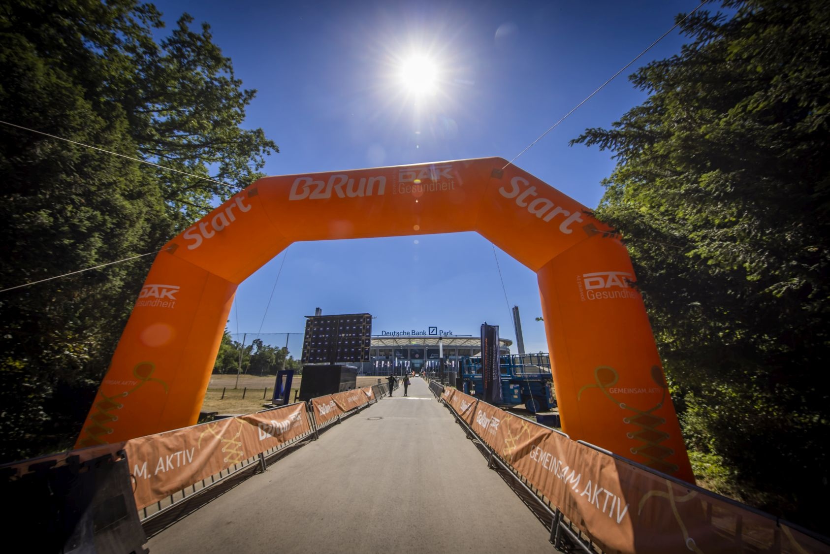 Erste Bilder vom B2Run Frankfurt 2022 #gemeinsamaktiv