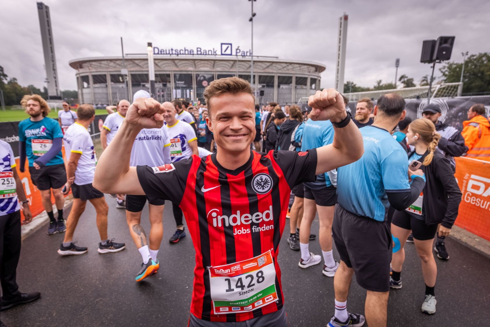 Erste Bilder vom B2Run Frankfurt 2025 #gemeinsamaktiv