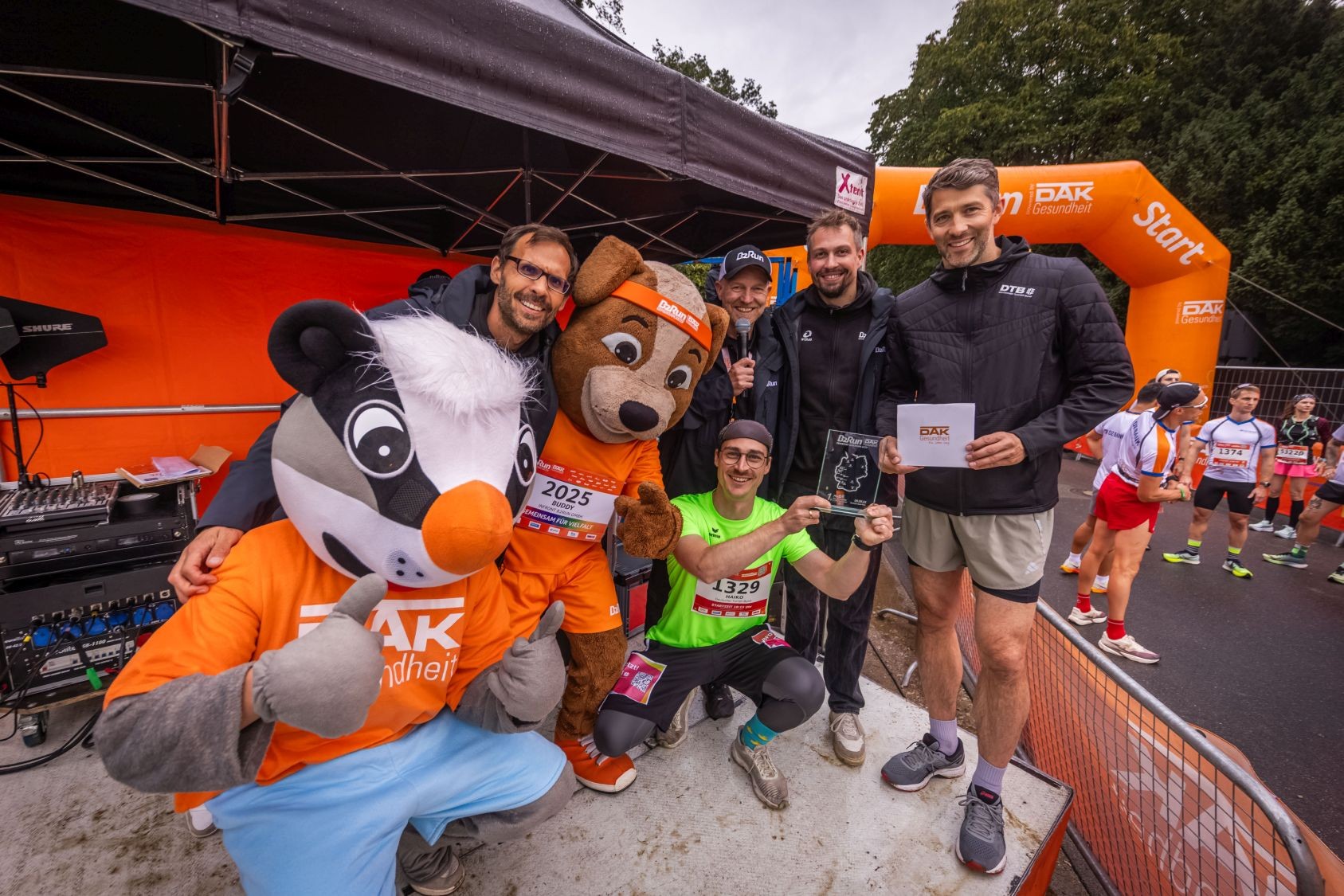 Erste Bilder vom B2Run Frankfurt 2025 #gemeinsamaktiv
