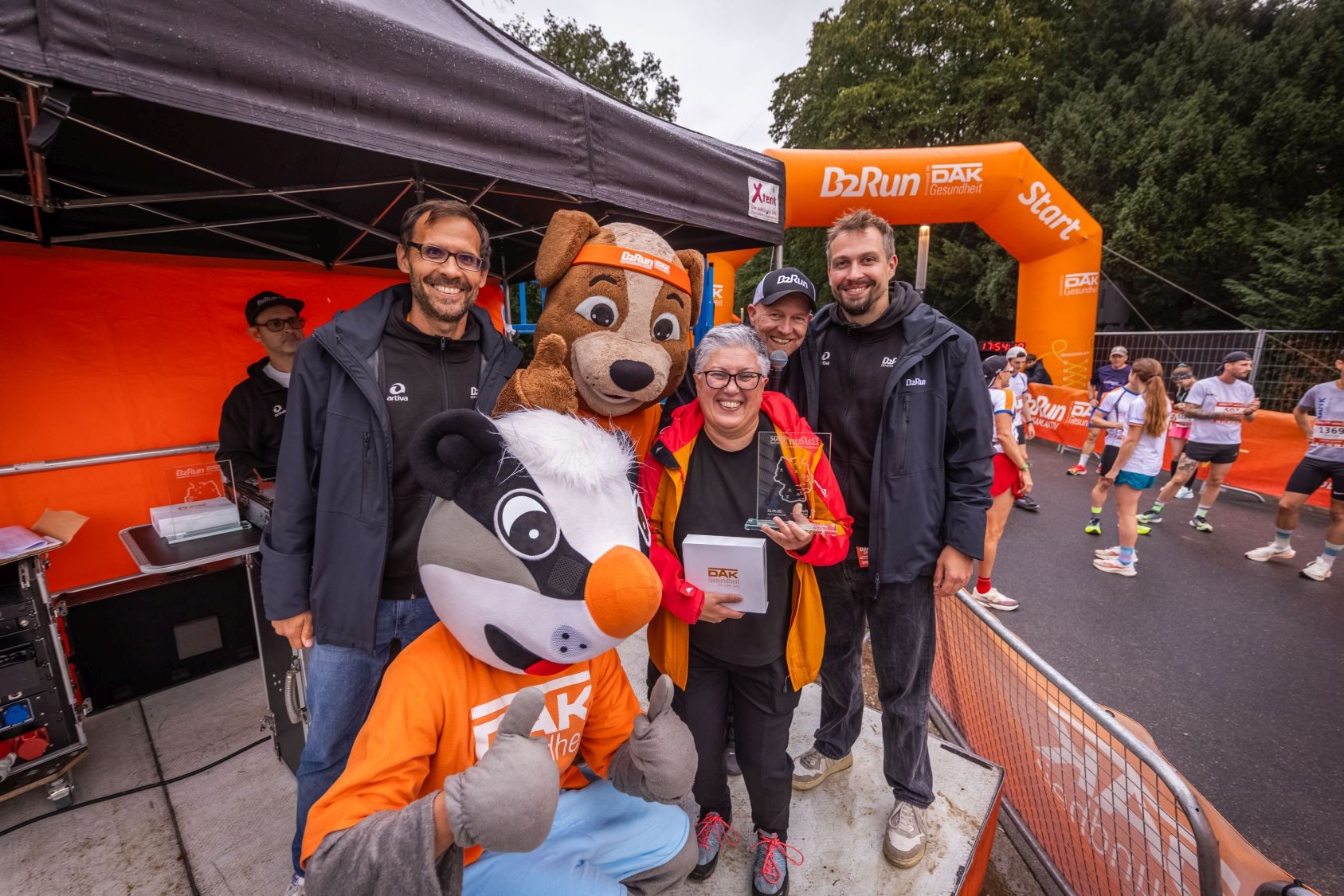 Erste Bilder vom B2Run Frankfurt 2025 #gemeinsamaktiv
