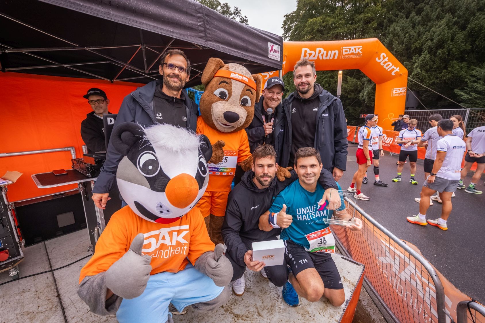 Erste Bilder vom B2Run Frankfurt 2025 #gemeinsamaktiv