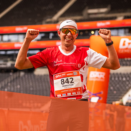 Ziel B2Run Frankfurt