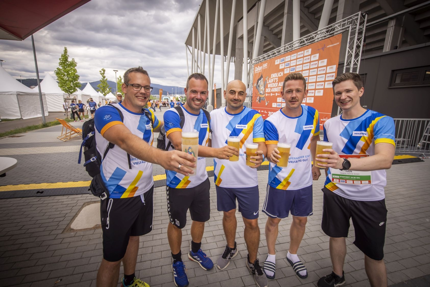 Erste Bilder vom B2Run Freiburg 2022 #gemeinsamaktiv