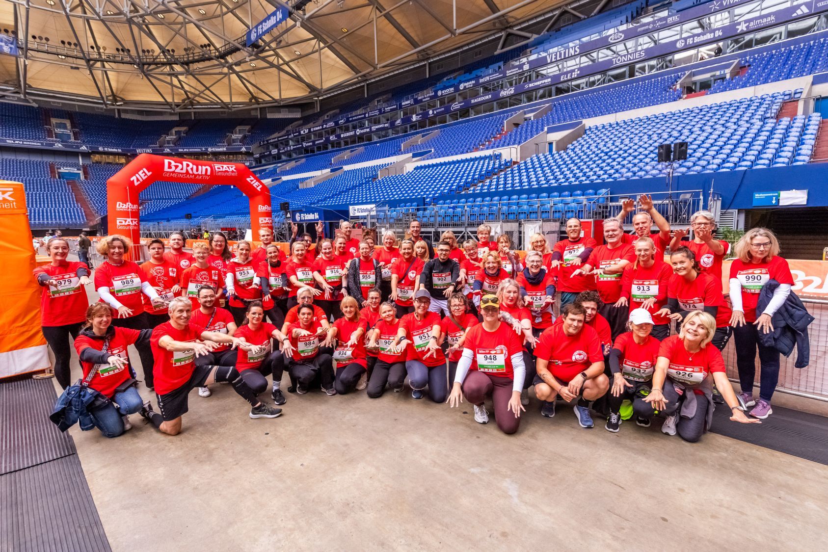 Erste Bilder und Impressionen vom B2Run Gelsenkirchen 2025 #gemeinsamaktiv