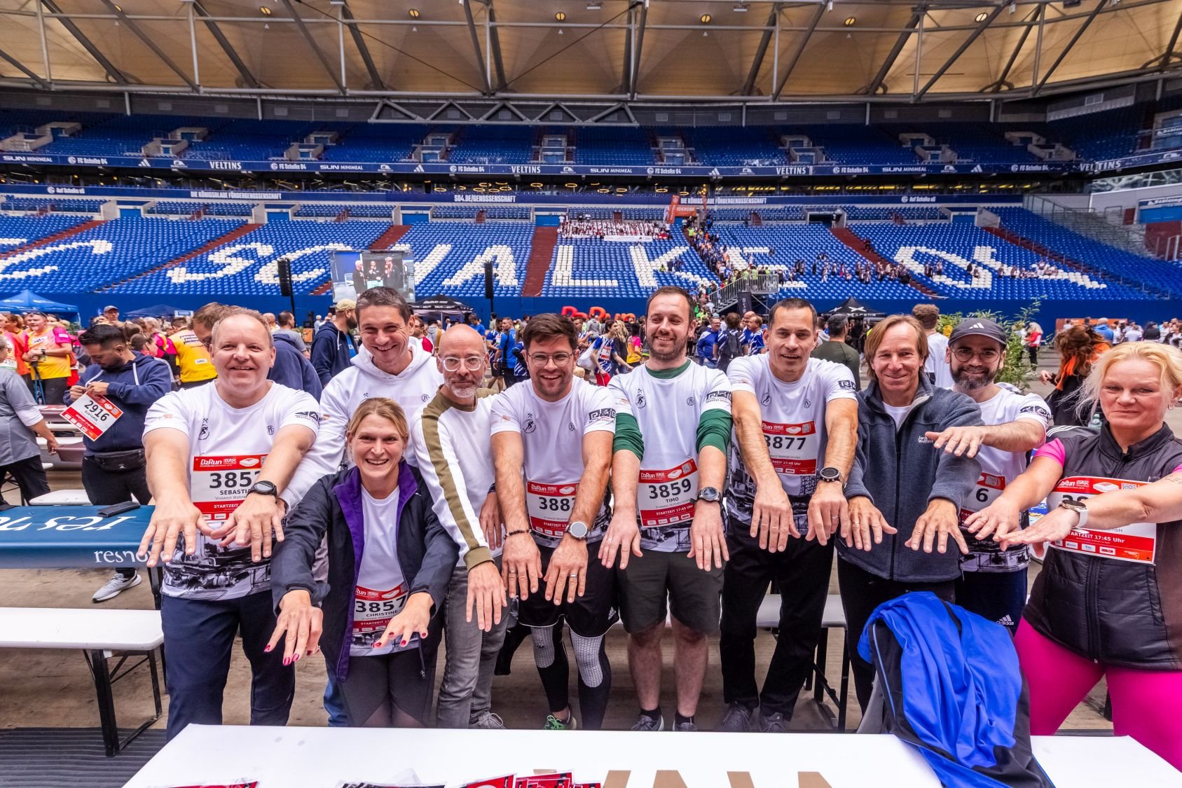 Erste Bilder und Impressionen vom B2Run Gelsenkirchen 2025 #gemeinsamaktiv
