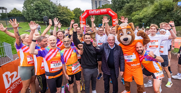 Start beim B2Run Gelsenkirchen 2024