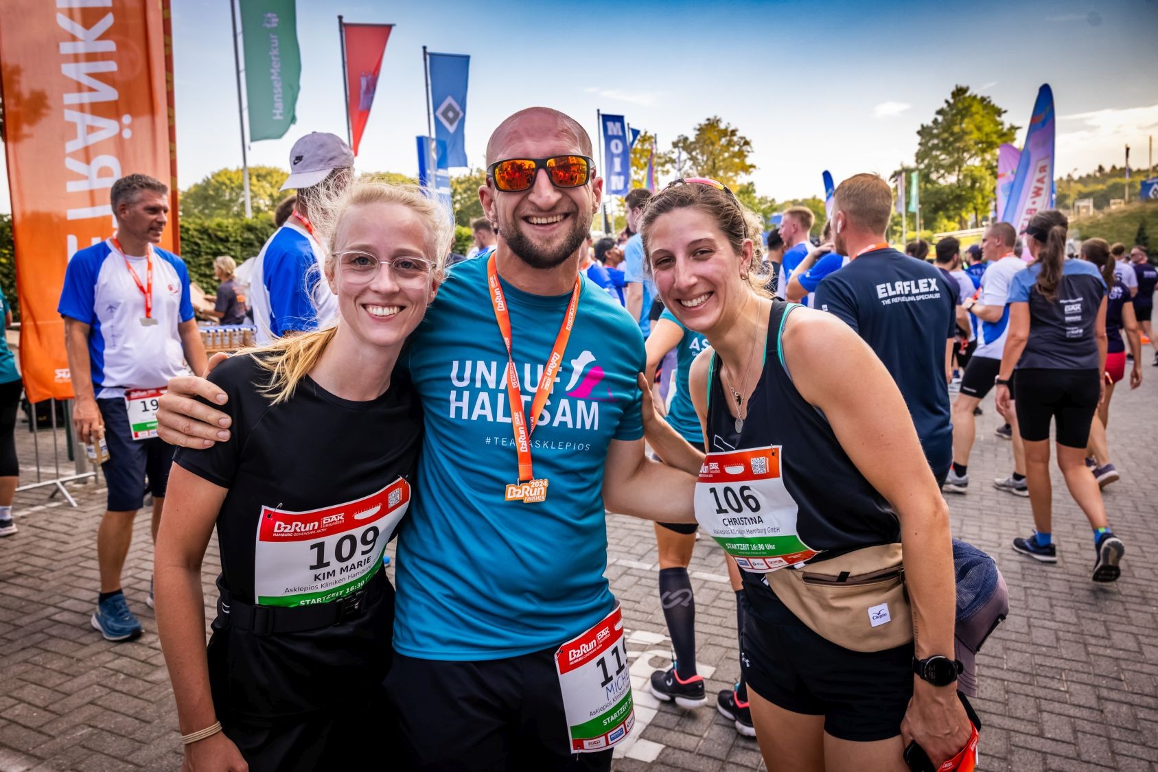Die ersten Bilder vom B2Run Hamburg 2024 #gemeinsamaktiv