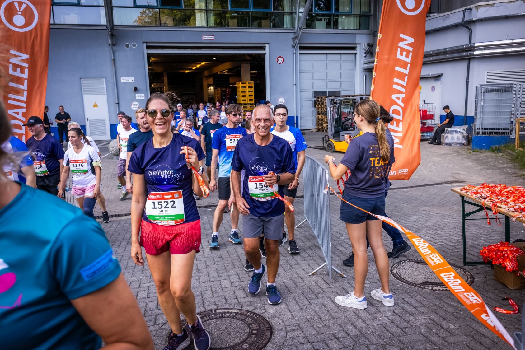 Die ersten Bilder vom B2Run Hamburg 2024 #gemeinsamaktiv