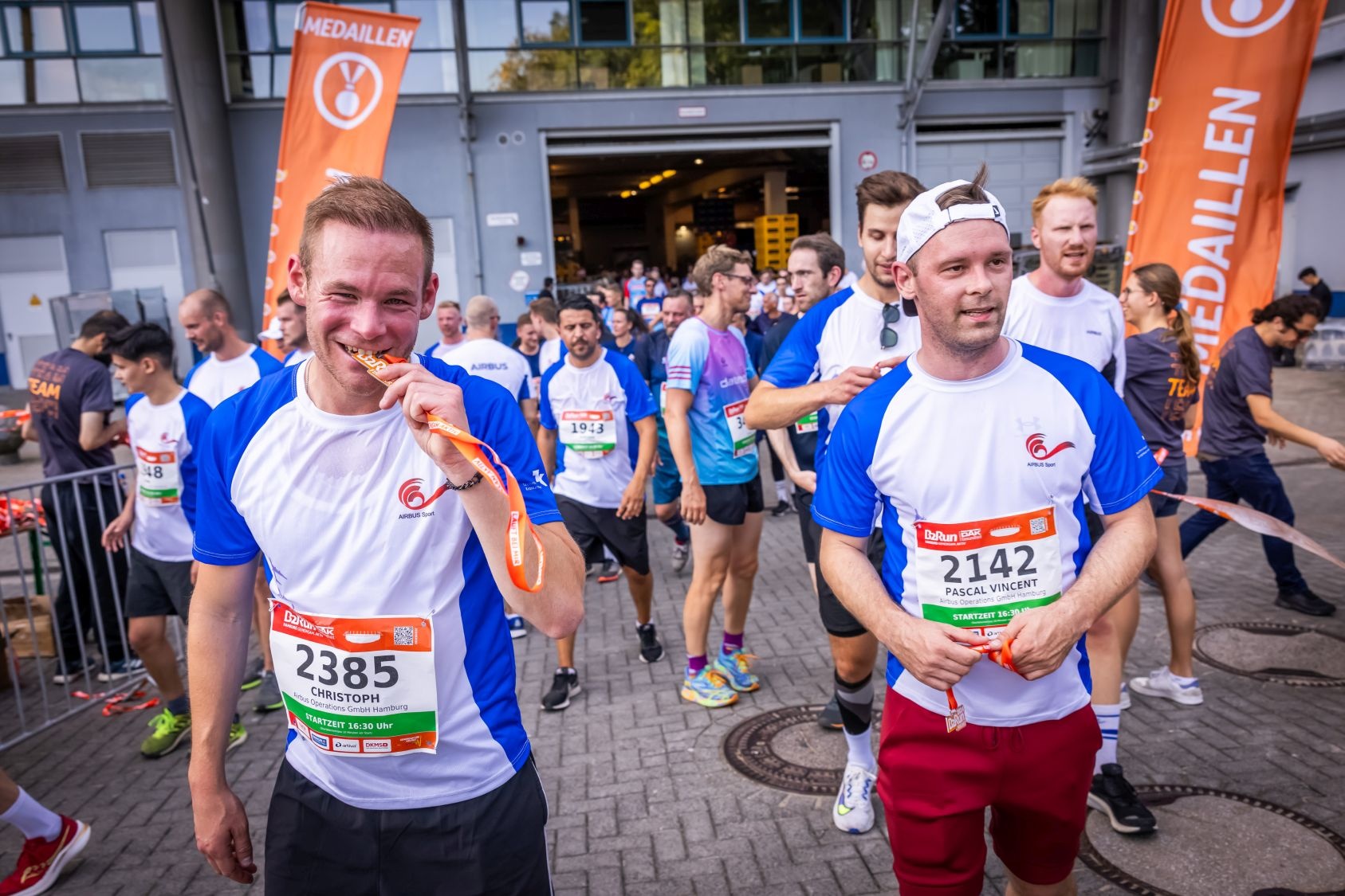 Die ersten Bilder vom B2Run Hamburg 2024 #gemeinsamaktiv
