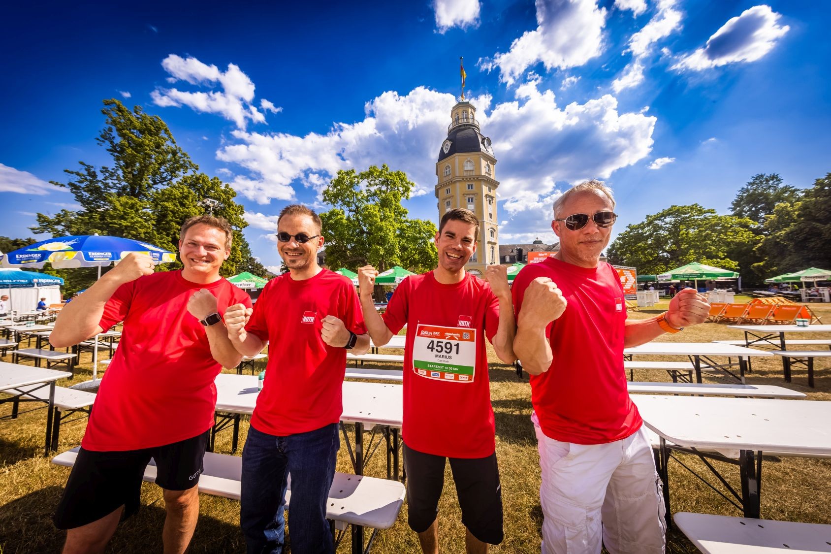 Erste Bilder vom B2Run Karlsruhe 2023 #gemeinsamaktiv