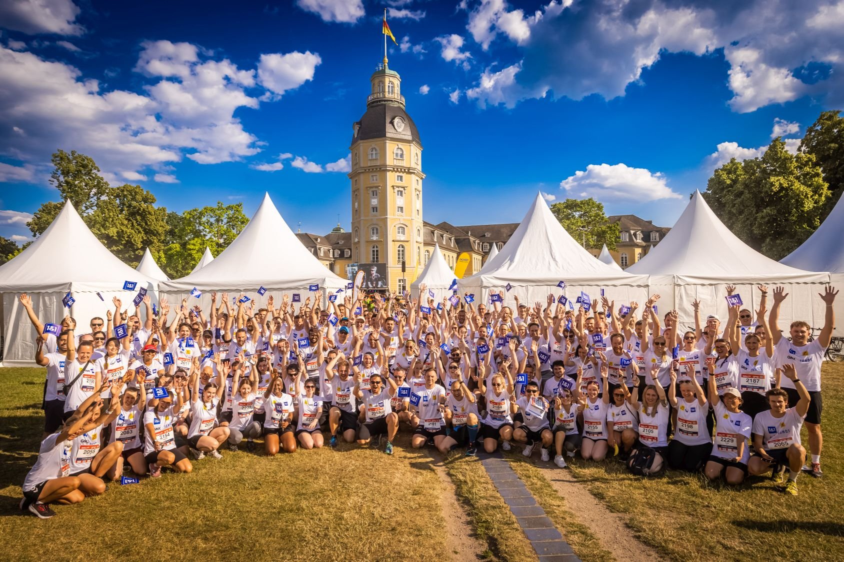 Erste Bilder vom B2Run Karlsruhe 2023 #gemeinsamaktiv