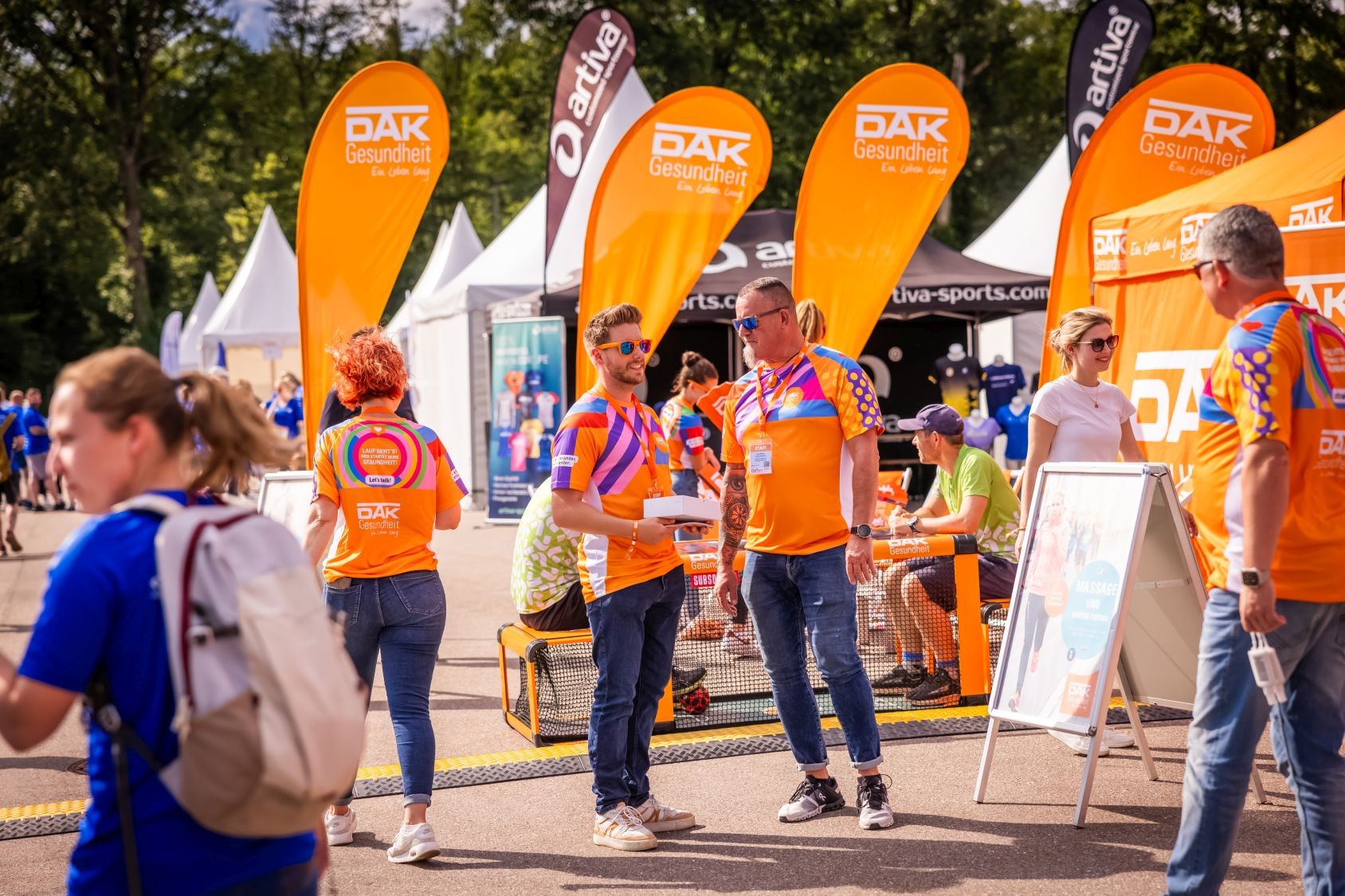 Erste Bilder vom B2Run Karlsruhe 2024 #gemeinsamaktiv