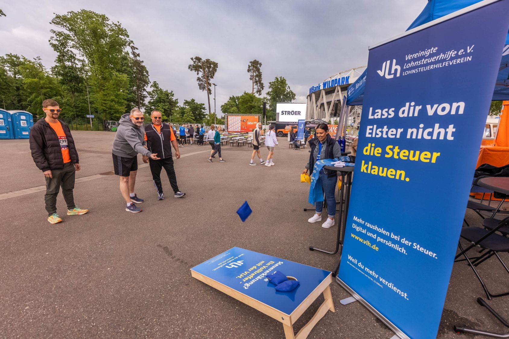 Erste Bilder vom B2Run Karlsruhe 2025 #gemeinsamaktiv