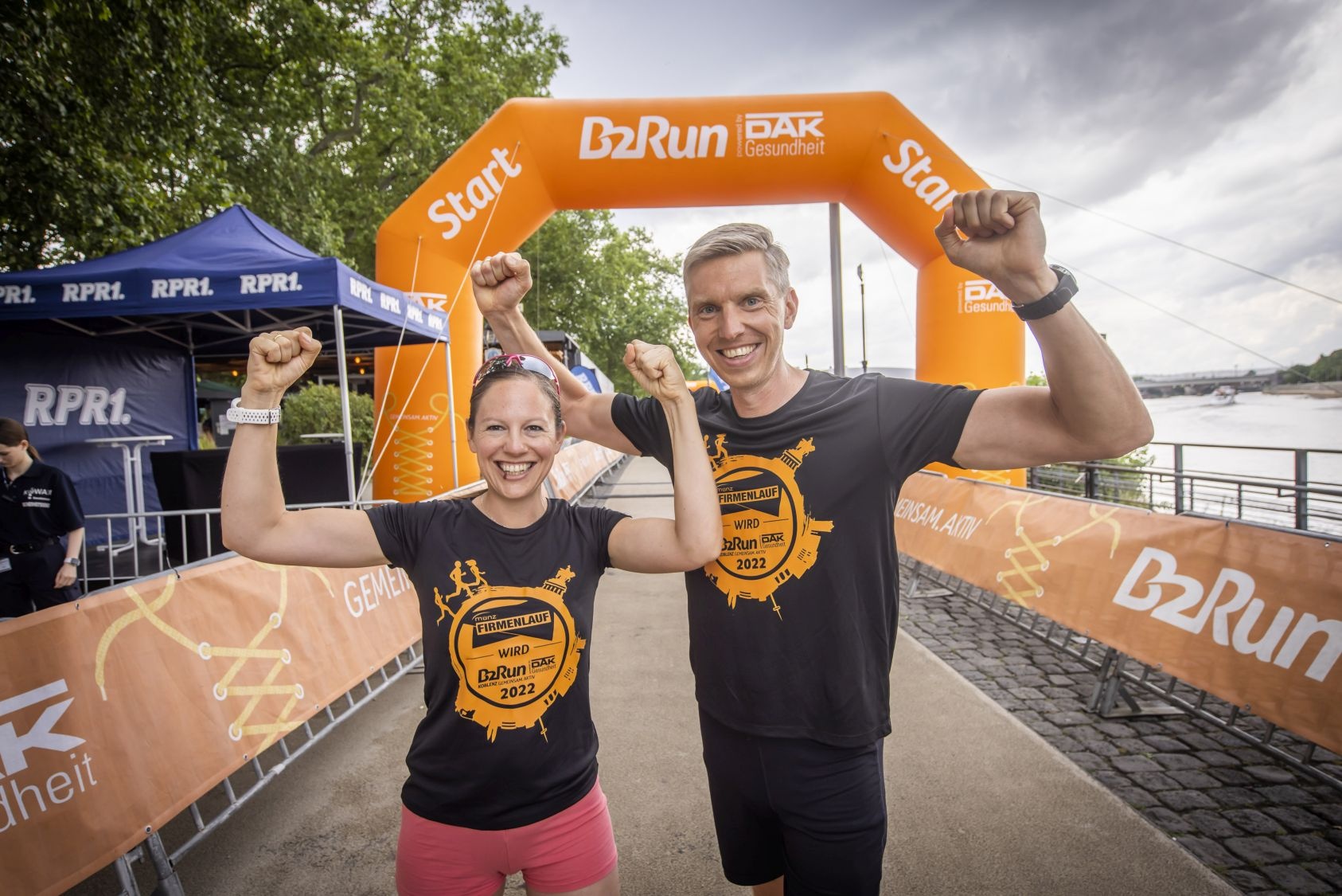 Erste Bilder vom B2Run Koblenz 2022 #gemeinsamaktiv