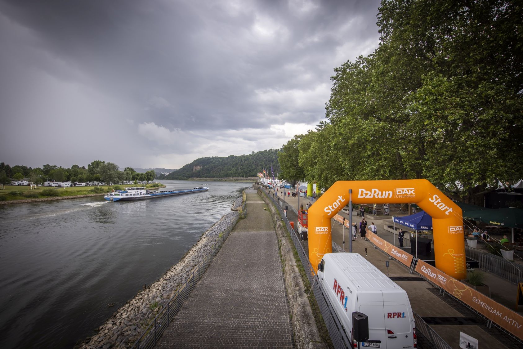 Erste Bilder vom B2Run Koblenz 2022 #gemeinsamaktiv