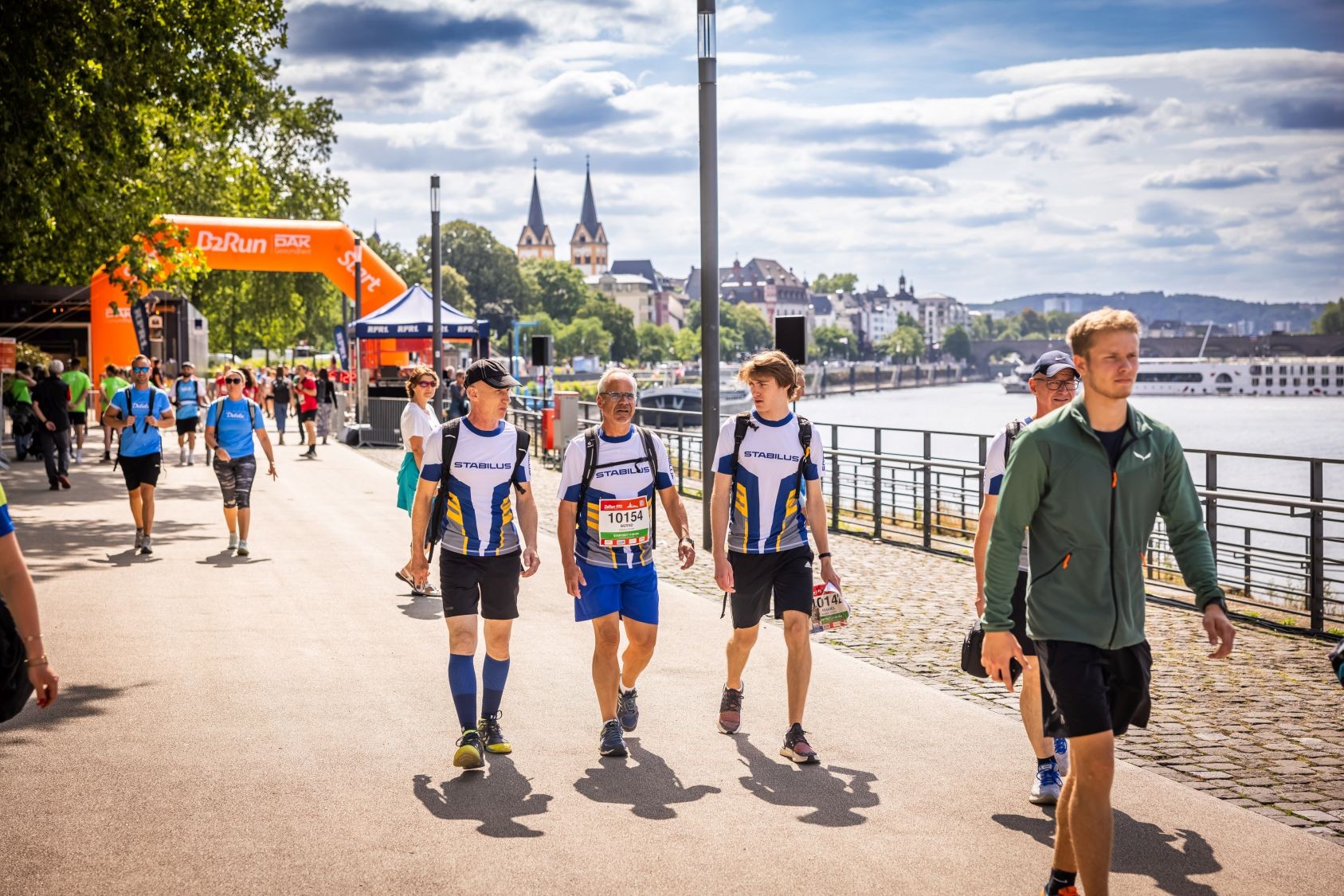 Erste Bilder vom B2Run Koblenz 2023 #gemeinsamaktiv