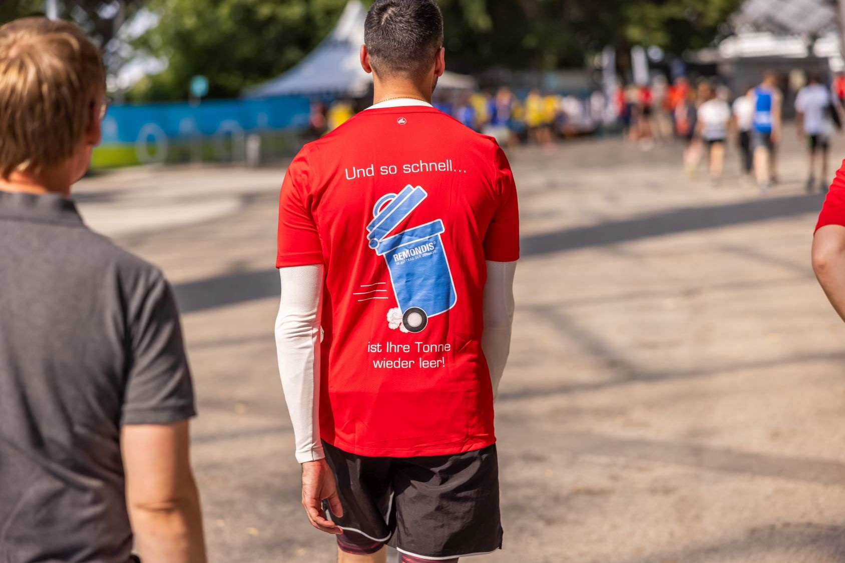 Erste Bilder und Impressionen vom B2Run München 2023 im Olmypiapark #gemeinsamaktiv