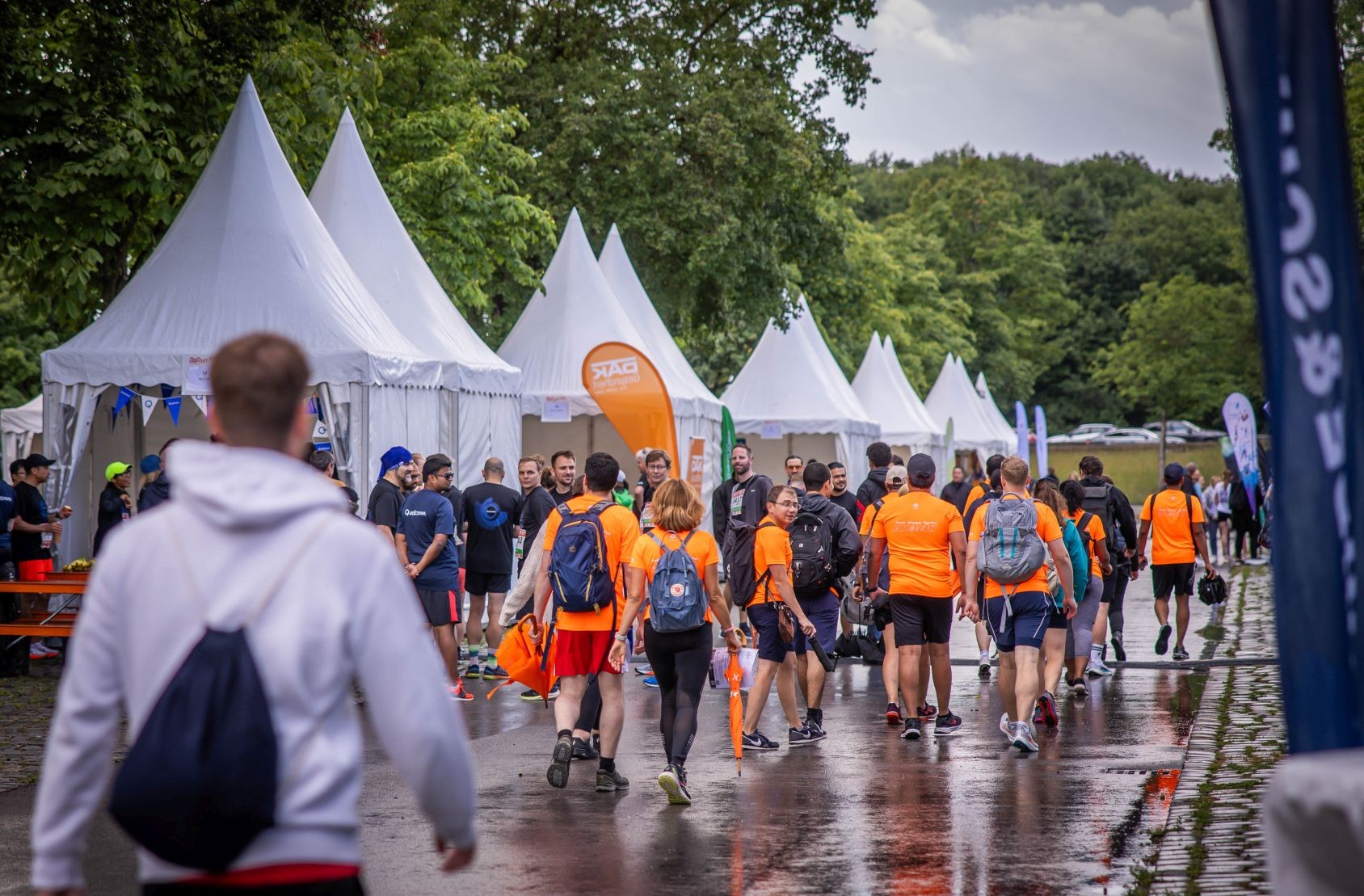 Die ersten Bilder vom B2Run München 2025 am Olympiastadion. #gemeinsamaktiv