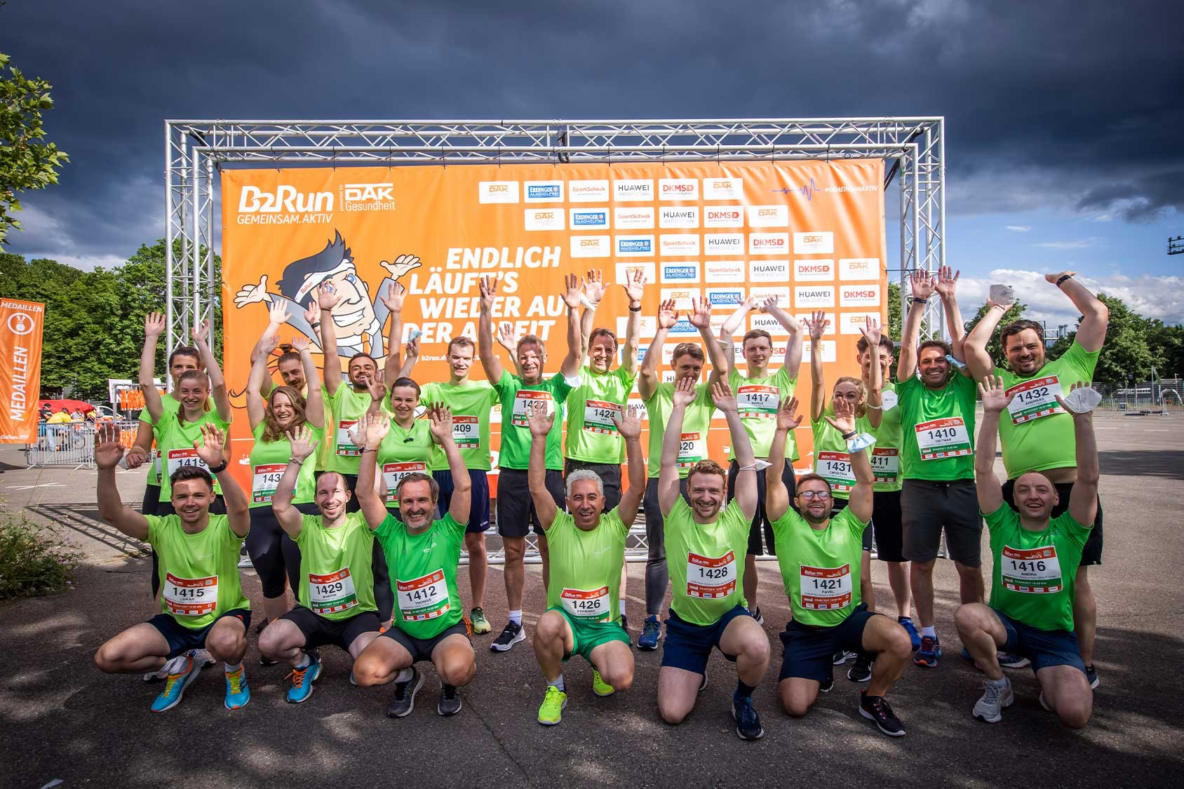 Erste Fotos 2022 B2Run Stuttgart
