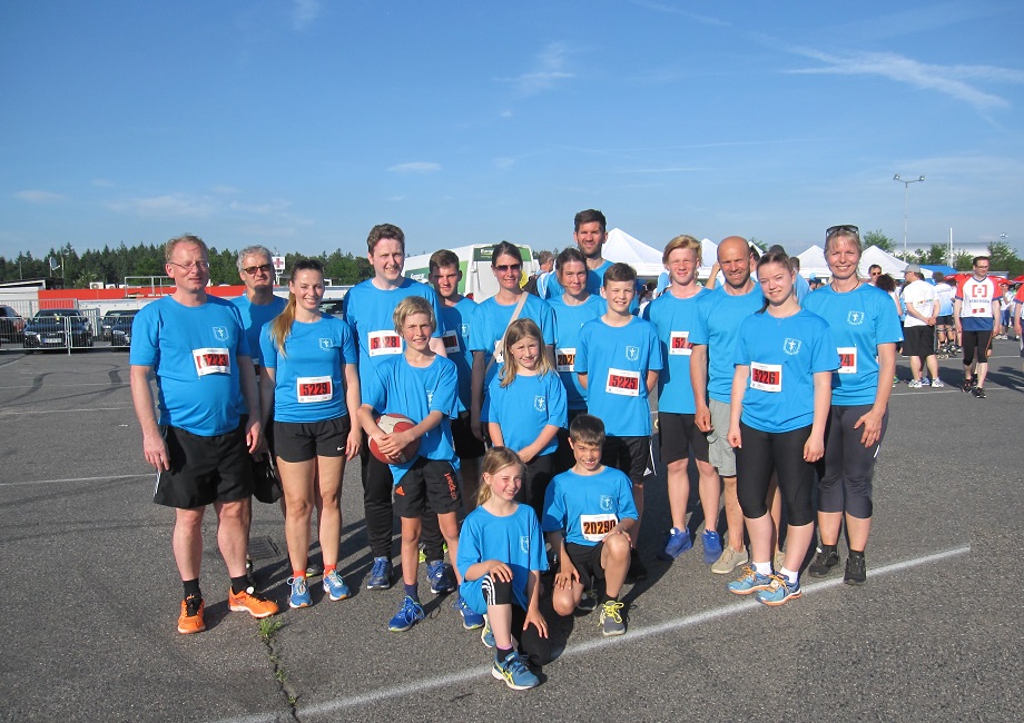 Teamfoto Ev. Pflege Schönau BASF FIRMENCUP