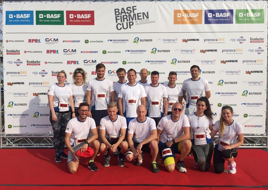 BASF FIRMENCUP WIR SIND DABEI