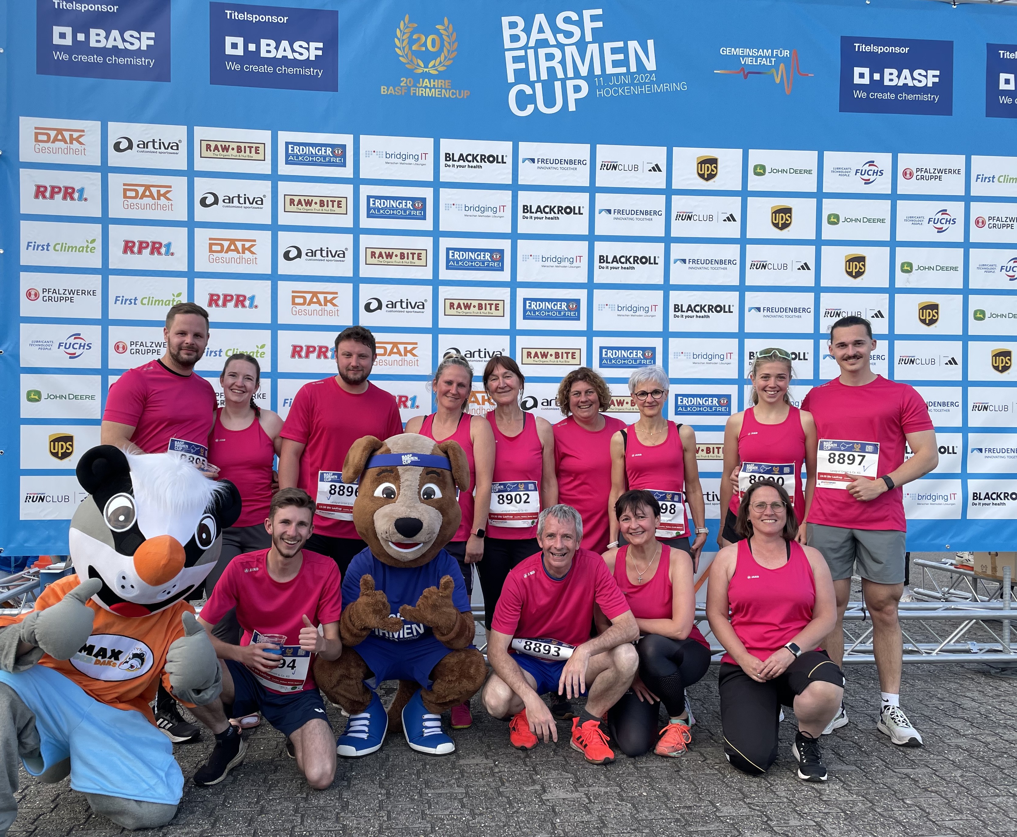 Landgraf beim BASF FIRMENCUP
