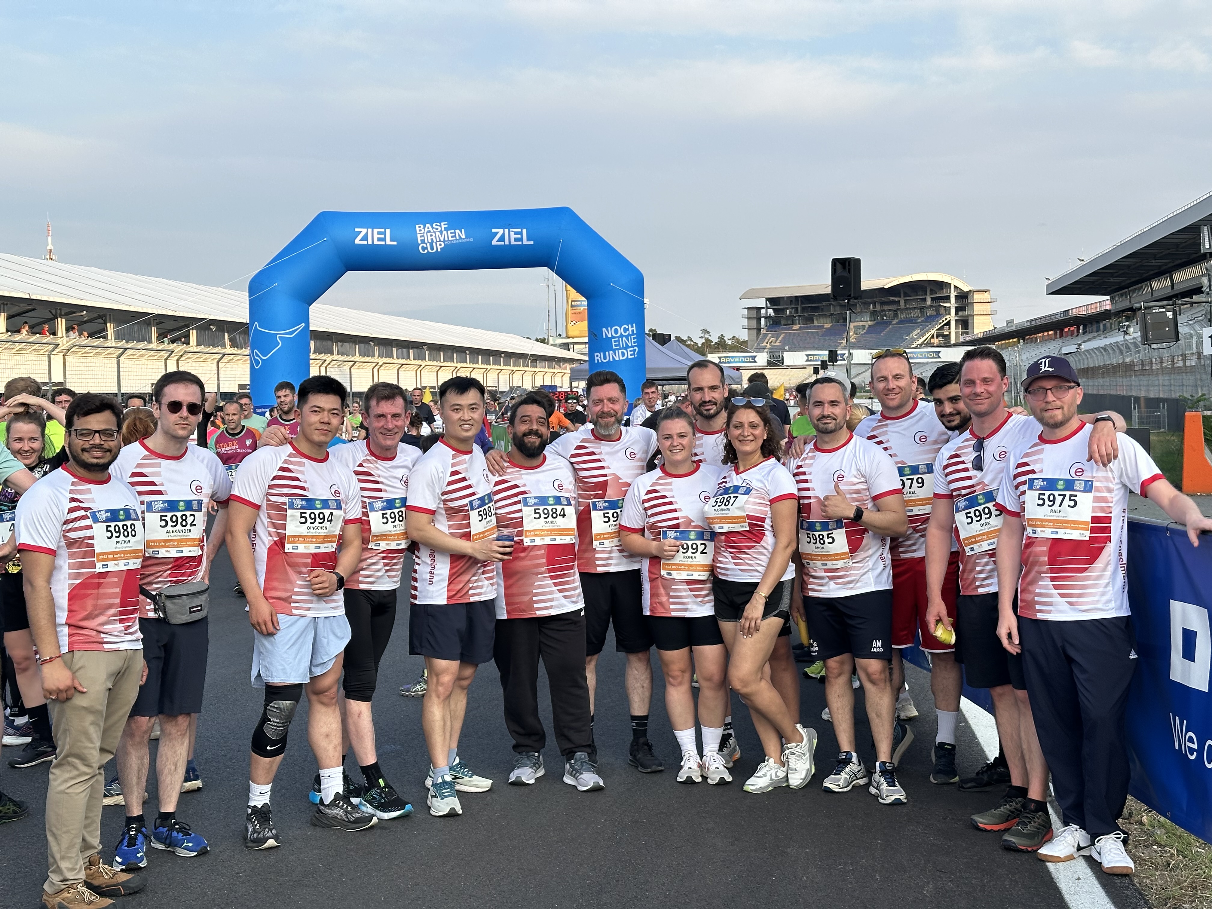 Engelmann beim BASF FIRMENCUP